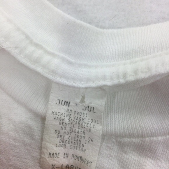 Vintage 1994 Flinstone Pebbles BamBam Single Stitch T-Shirt XL Youth White Kids - Picture 4 of 8